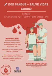DOAÇÃO DE SANGUE